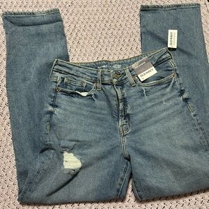 Old Navy OG loose straight leg jeans, NWT, size 10.